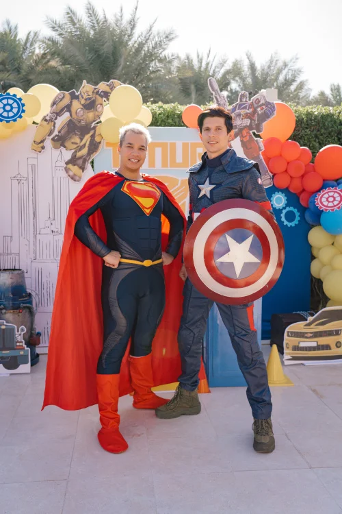 Superheroes and Robots