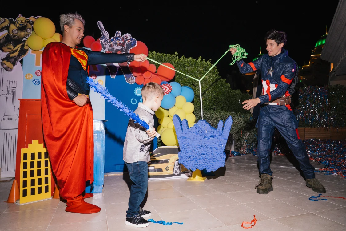 Superheroes and Robots